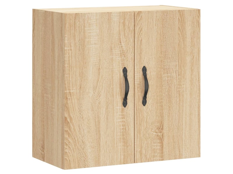  Armoire murale salon chêne sonoma 60x31x60cm bois d'ingénierie shl6445  - Conforama A