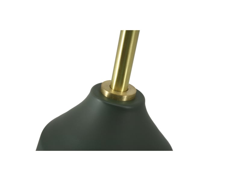  Lampe à poser en métal carisa 69cm vert militaire  - Conforama C