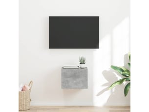 Meuble tv coloris gris 39 cm <strong></strong> <strong></strong>