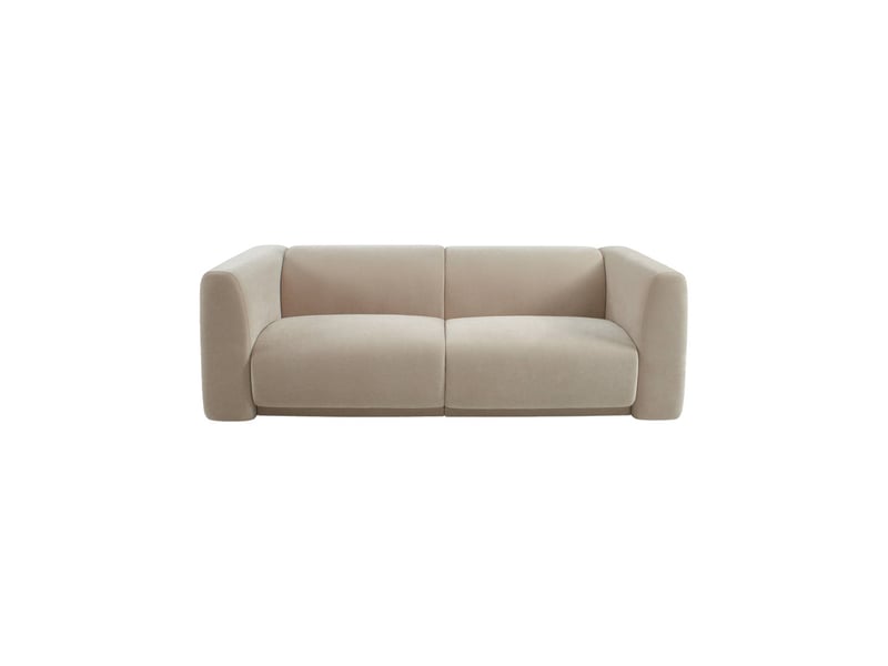  Canapé 3 places tissu beige - kosmo  - Conforama B