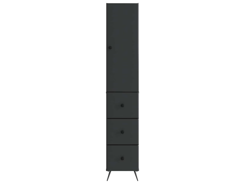  Ensemble de meubles 2 pcs, rangement de salon 34,5x34,5x90 cm bois d'ingénierie shl5407  - Conforama E