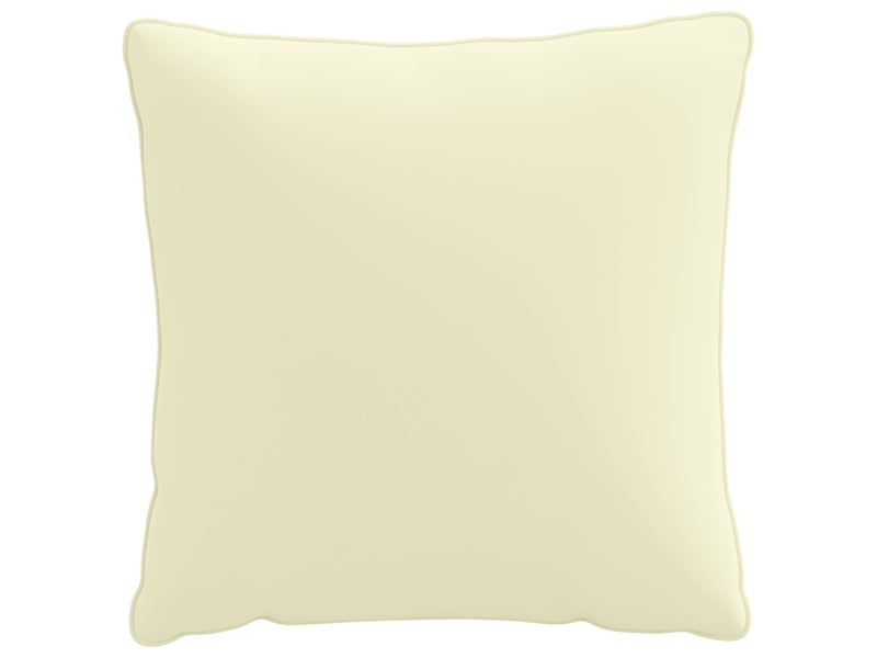  Lot de 4 coussins de dos, coussins de dossier putten 100 % polyester crème cf59432  - Conforama D