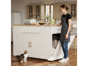 Desserte 2 portes 2 tiroirs coloris blanc mdf