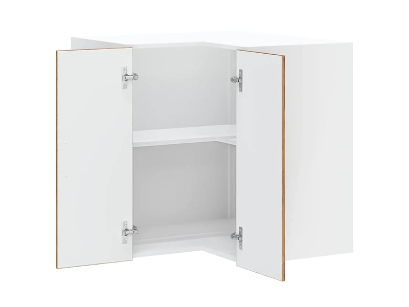  Meuble de rangement, armoire murale d'angle de cuisine kalmar vieux bois  - Conforama E