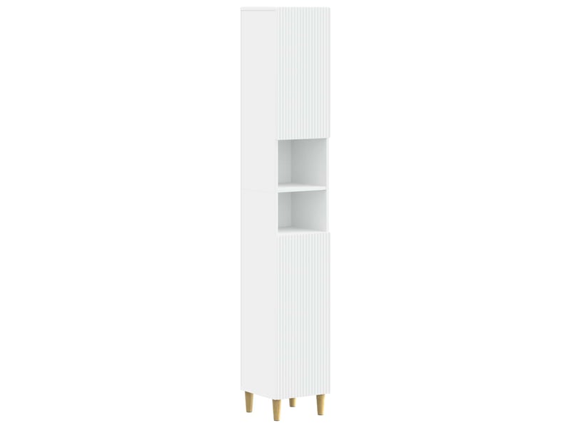 Colonne de salle de bain avec étagère ouverte arnhem blanc - Conforama A