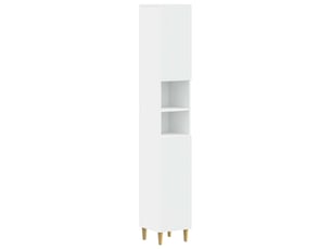 Colonne de salle de bain avec étagère ouverte arnhem blanc