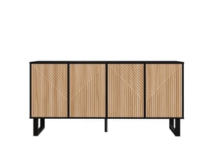 Buffet     coloris bois foncé