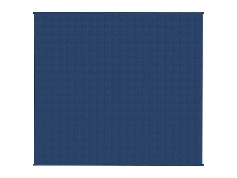  Couverture lestée adulte bleu 200x230 cm 9 kg tissu shl91883  - Conforama C