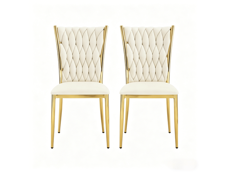  Chaise de cuisine dossier haut style élégant de repas  - Conforama A