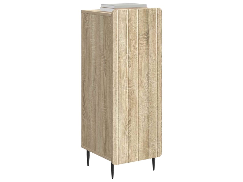 Buffet - bahut - meuble de rangement chêne sonoma 34,5 x 33 x 92 cm bois d'ingénierie - Conforama C