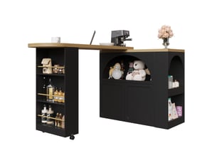Bar coloris noir <strong>FLORAGRACE</strong> <strong></strong> - 205 cm