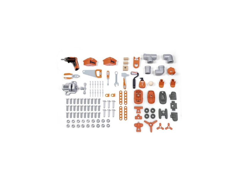  Etabli atelier enfant xxl 3 ans mega center 100 accessoires SMO3032163607441 - Conforama C