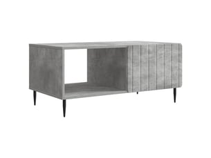 Table basse rectangulaire coloris gris