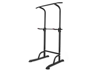 Tour de musculation réglable 99,82 x 78,74 cm – noire – traction, dips et squats, charge 149 kg
