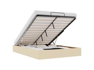 Lit 2 places 140x190 cm    coloris beige