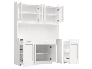 Buffet <strong></strong> <strong>OMNIGLINT TRADING LTD</strong> - 120 cm coloris blanc