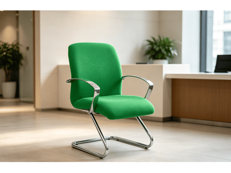  Fauteuil de réception caudete piqueras y crespo  green 61 x 85 cm vert - tissu avec accoudoirs fixes S5704244 - Conforama D