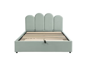 Lit coffre 140x200 cm <strong>LEYTN</strong>  <strong></strong> coloris vert