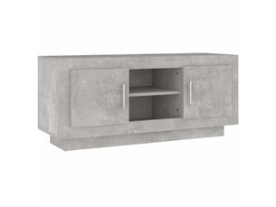 Meuble tv coloris gris 102 cm <strong></strong> <strong></strong>