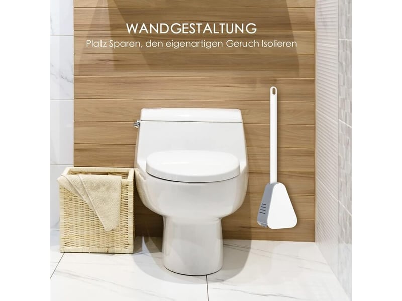 Brosse wc en silicone golf long handled toilet brush brosses wc et supports pour salle de bains blanche - Conforama B