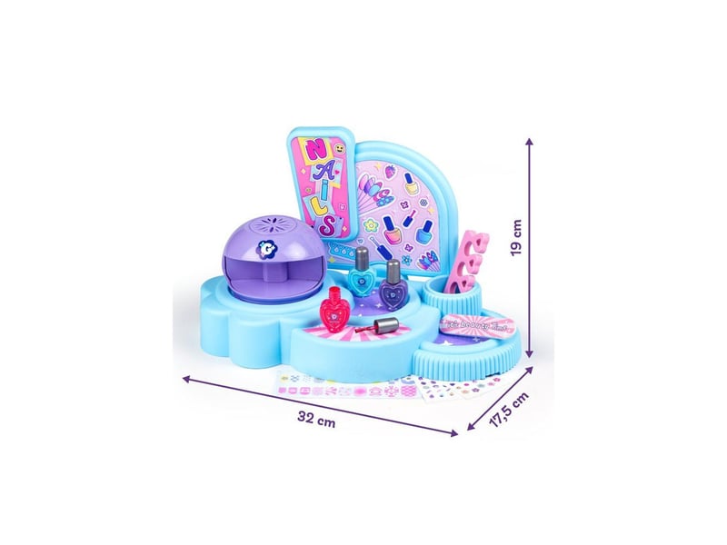  Salon ongles glam atelier nail art 6 ans kit 3 vernis peel-off SMO3032163204145 - Conforama D