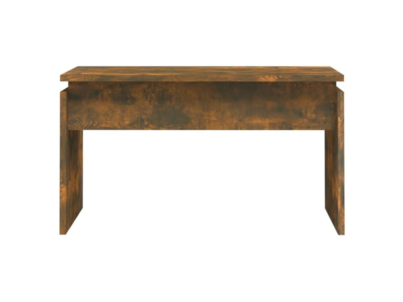  Table basse | table de salon chêne fumé 68x50x38 cm bois d'ingénierie  - Conforama E