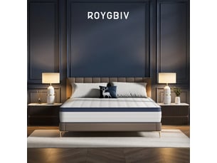 Matelas 90x200 cm <strong>ROYGBIV</strong>  <strong>MATELAS À RESSORTS ENSACHÉS</strong> Ressorts ensachés + mousse soutien Medium épaisseur 25 cm