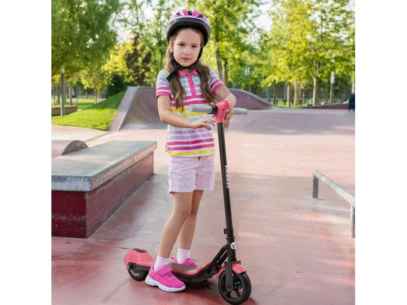 Trottinette électrique enfant rose cityroller 14 kmh, 3 modes vitesse, e-bremse, bluetooth, éclairage led, écran digital  - Conforama B