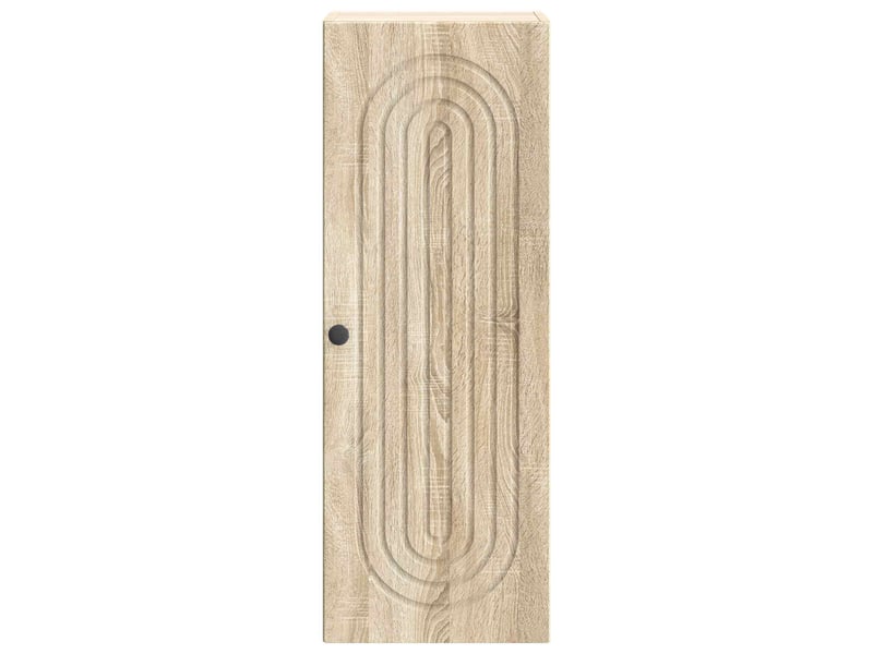  Armoire murale salon chêne sonoma 33x34,5x90cm bois d'ingénierie shl8148  - Conforama D