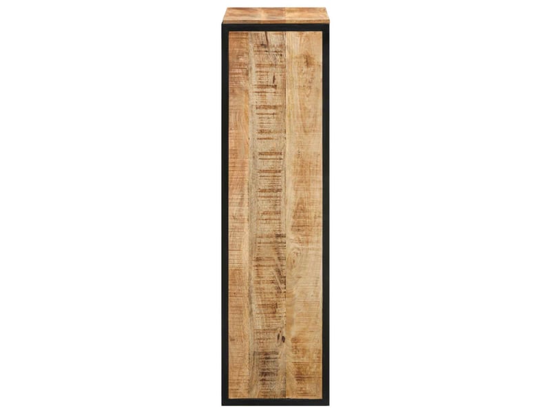  Meuble à chaussure, cabinet à chaussures 50x30x110 cm bois de mangue massif  - Conforama E