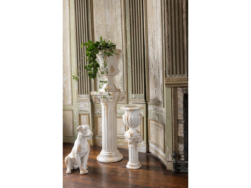  Sellette colonne extérieur rémi 92cm beige  - Conforama D