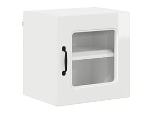 Meuble mural de cuisine | armoire de cuisine blanc brillant 40x31x40cm shl6849