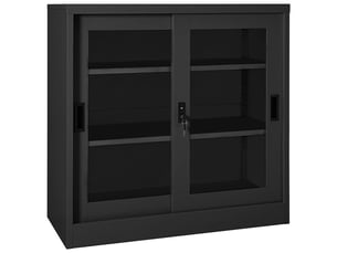 Armoire <strong></strong> <strong></strong> coloris noir largeur 90 cm