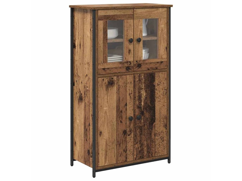  Buffet - haut armoire bois ancien 62 x 32 x 106,5 cm bois d'ingénierie  - Conforama C