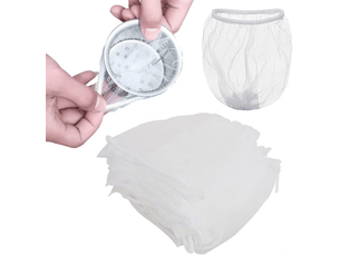 Filtre d'évier jetable, sac filtrant pour évier, sac en maille pour évier, sac en maille fine pour cuisine (200)