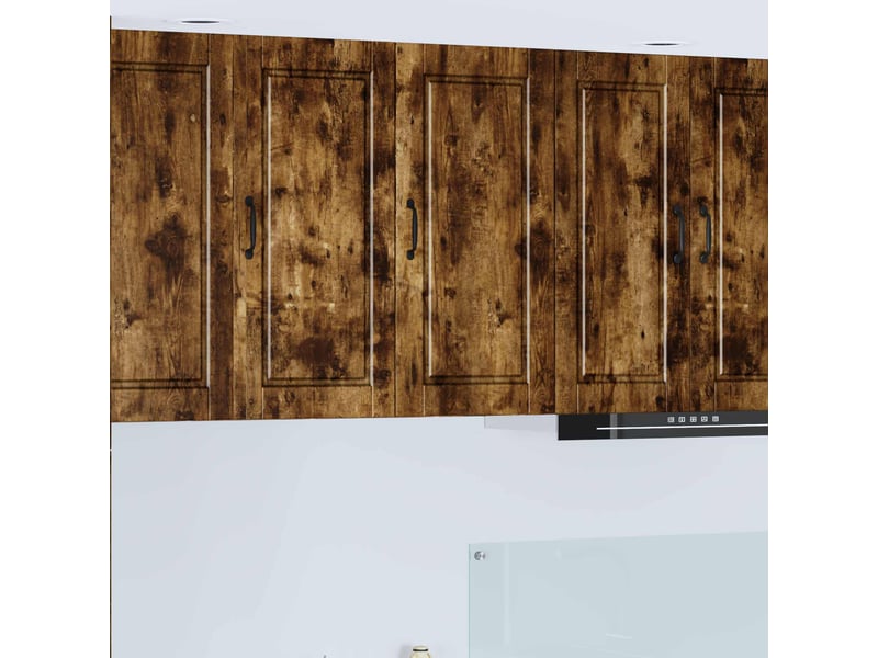  Armoire de cuisine chêne fumé 40x31x80cm bois d'ingénierie shl4128  - Conforama B