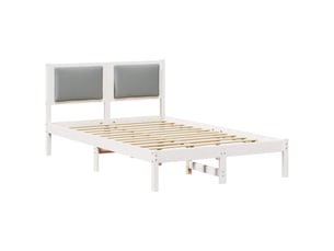 Lit 2 places 120x190cm    coloris gris