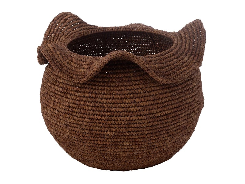  Panier déco sisal 50cm marron foncé  - Conforama A