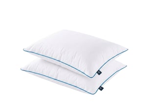 Oreiller fluffy - fibre de polyester  - lot de 2 - 60x60 cm