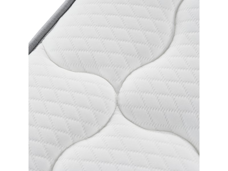  Matelas à ressorts ensachés hybride 180x200 cm épaisseur 25cm, 7 zones confort, mousse froide, fermeté H3, respirant, certifié OEKO-TEX, pour adulte  - Conforama R
