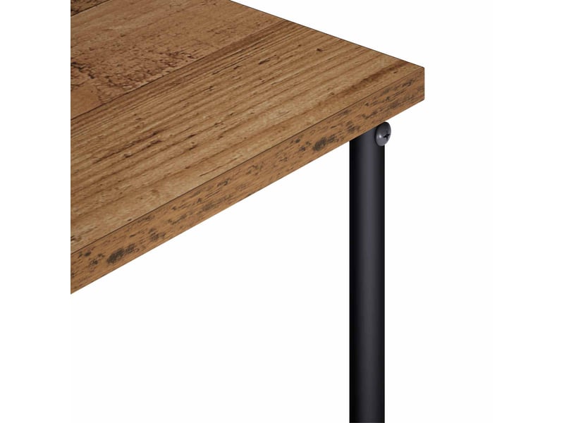  Meuble tv, table tv 100x40x50 cm bois ancien bois d'ingénierie  - Conforama E