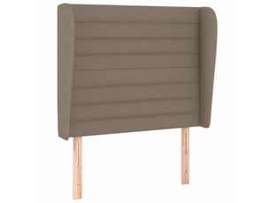 Tete de lit A poser largeur 93 cm   taupe