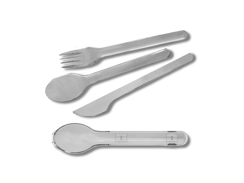  Boîte de 3 couverts réemployables fackelmann move 681517 - Conforama A