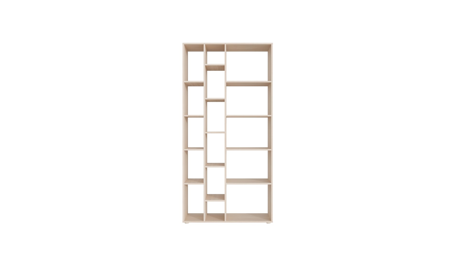 Bibliothèque SAKURA Imitation Chêne Riva 187.3 Conforama