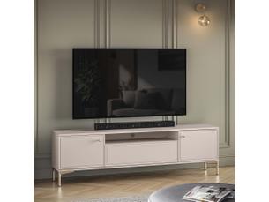 Meuble tv coloris taupe 180 cm SELSEY Sandro