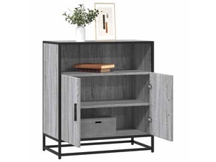 Buffet - bahut - meuble de rangement sonoma gris 68x35x76 cm bois d'ingénierie