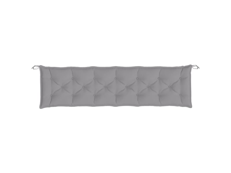  Coussin de banc de jardin, coussin d'assise gris 200x50x7 cm tissu oxford cf52732  - Conforama D