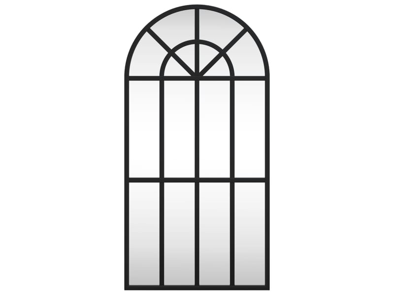  Miroir mural noir 30x60 cm arche fer cf62850  - Conforama C