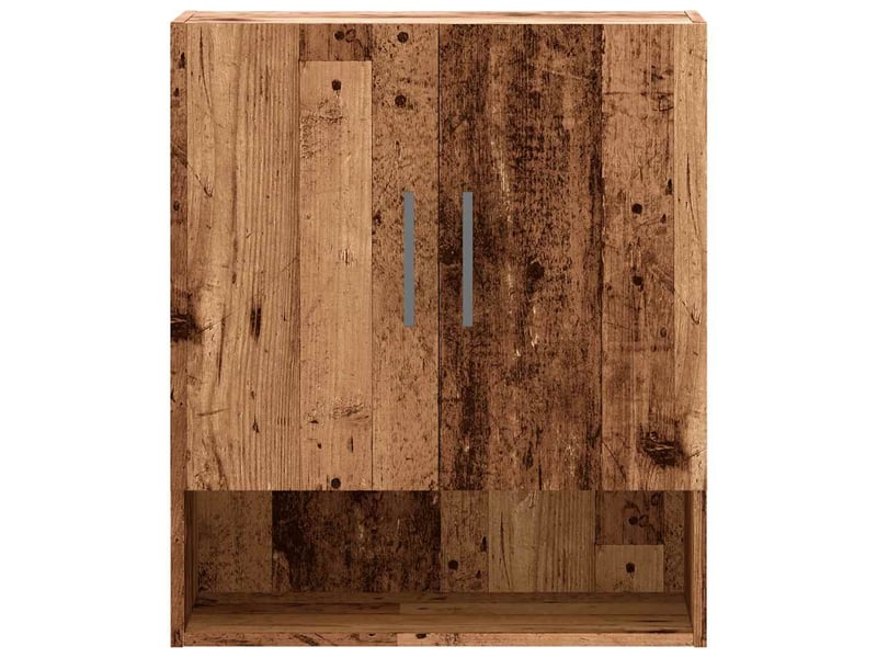  Armoire murale salon, meuble de rangement vieux bois 60x31x70 cm bois d'ingénierie shl5395  - Conforama D