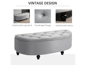 Banc  coloris gris <strong></strong> <strong></strong>